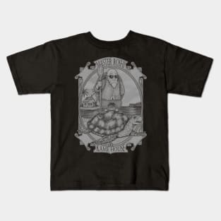 MASTER OF THE TURTLE HOUSE- INK Kids T-Shirt